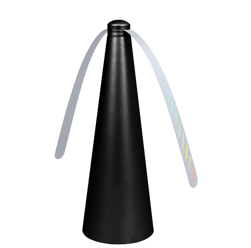 Cone Bucket Fly Catcher -2 Fans Installed Dry Battery Battery Compartment Without Battery