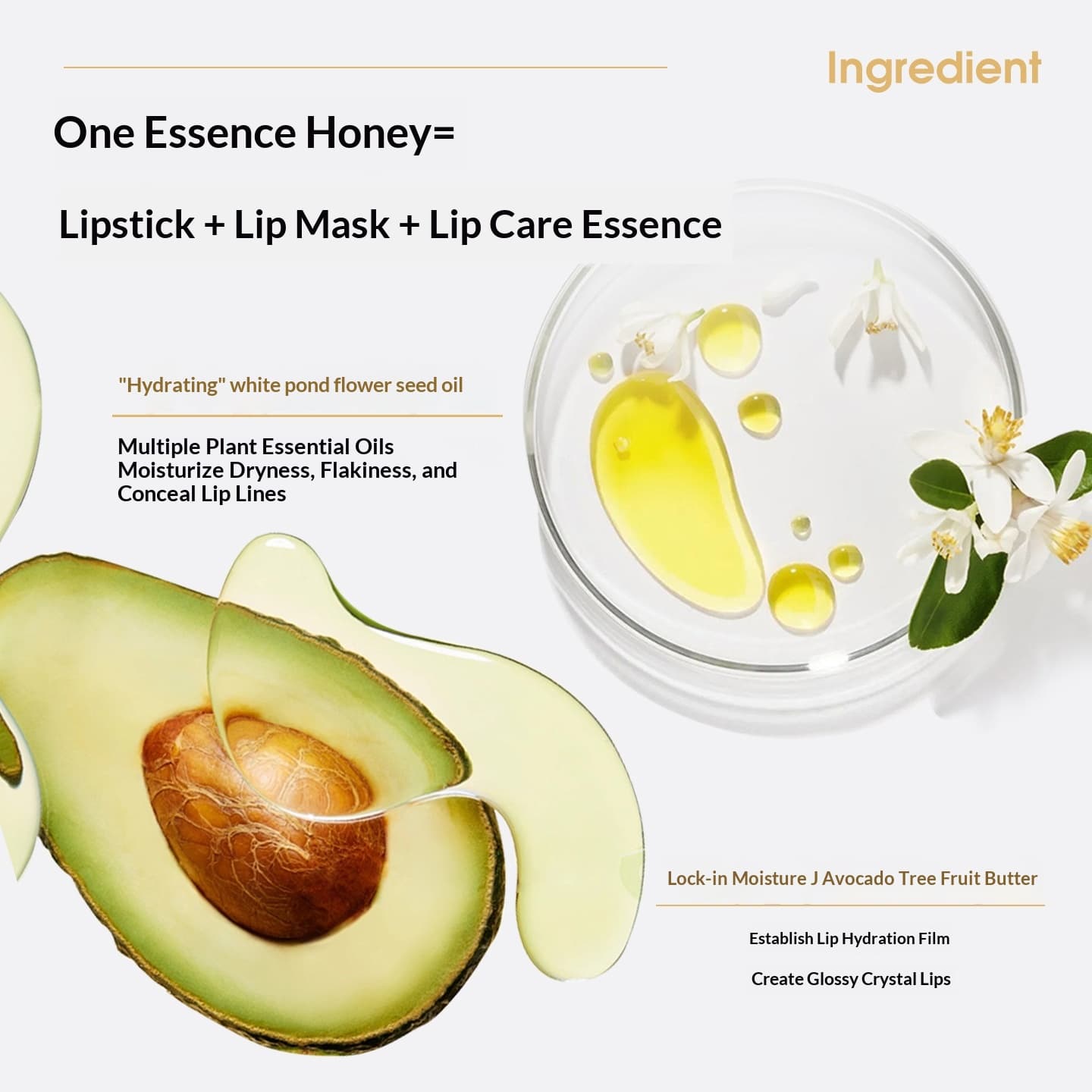 Radiant Lip Nectar Colorless, Temperature-Responsive, And Hydrating